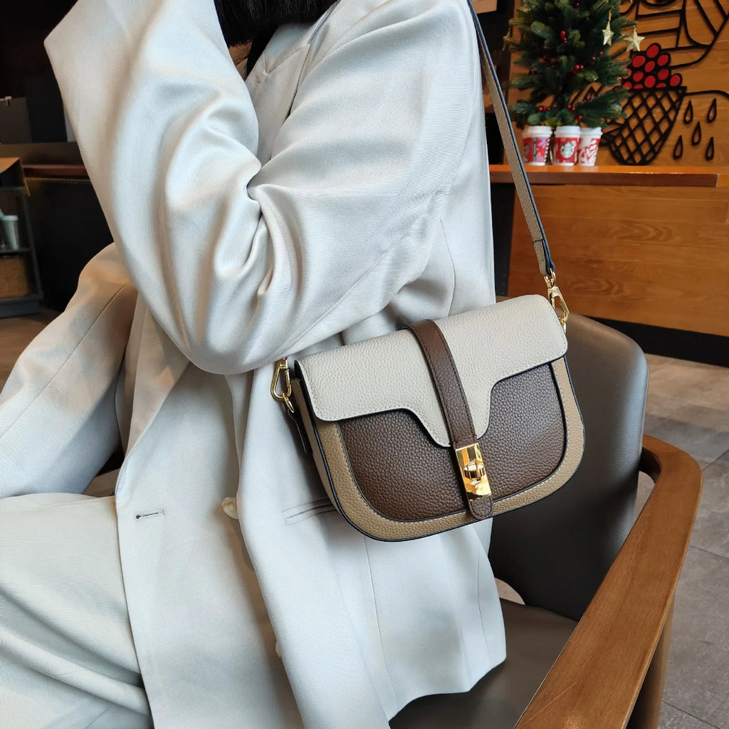 Women's Compact Shoulder Crossbody Saddle Bag-Prime 4 Class