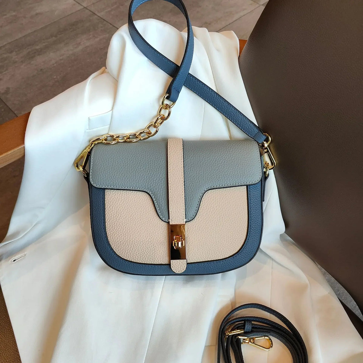 Women's Compact Shoulder Crossbody Saddle Bag-Prime 4 Class