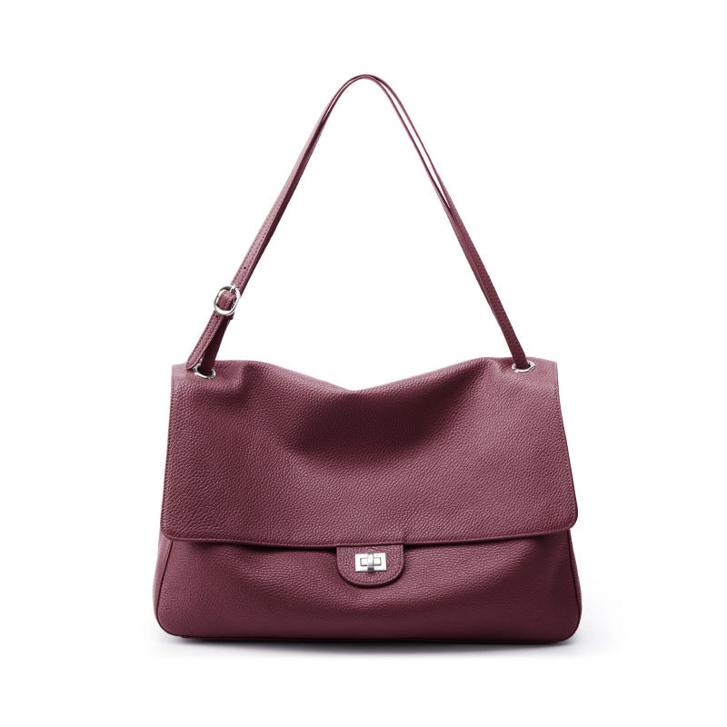 Women's Leather Tote Bag-Prime 4 Class
