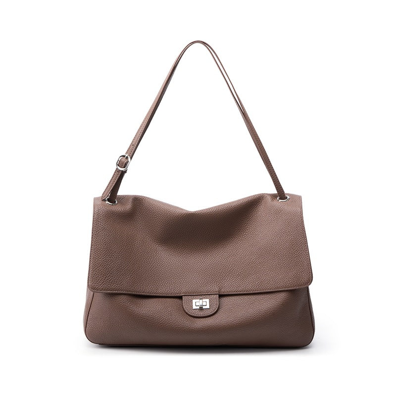 Women's Leather Tote Bag-Prime 4 Class