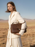 Women's Leather Tote Bag-Prime 4 Class