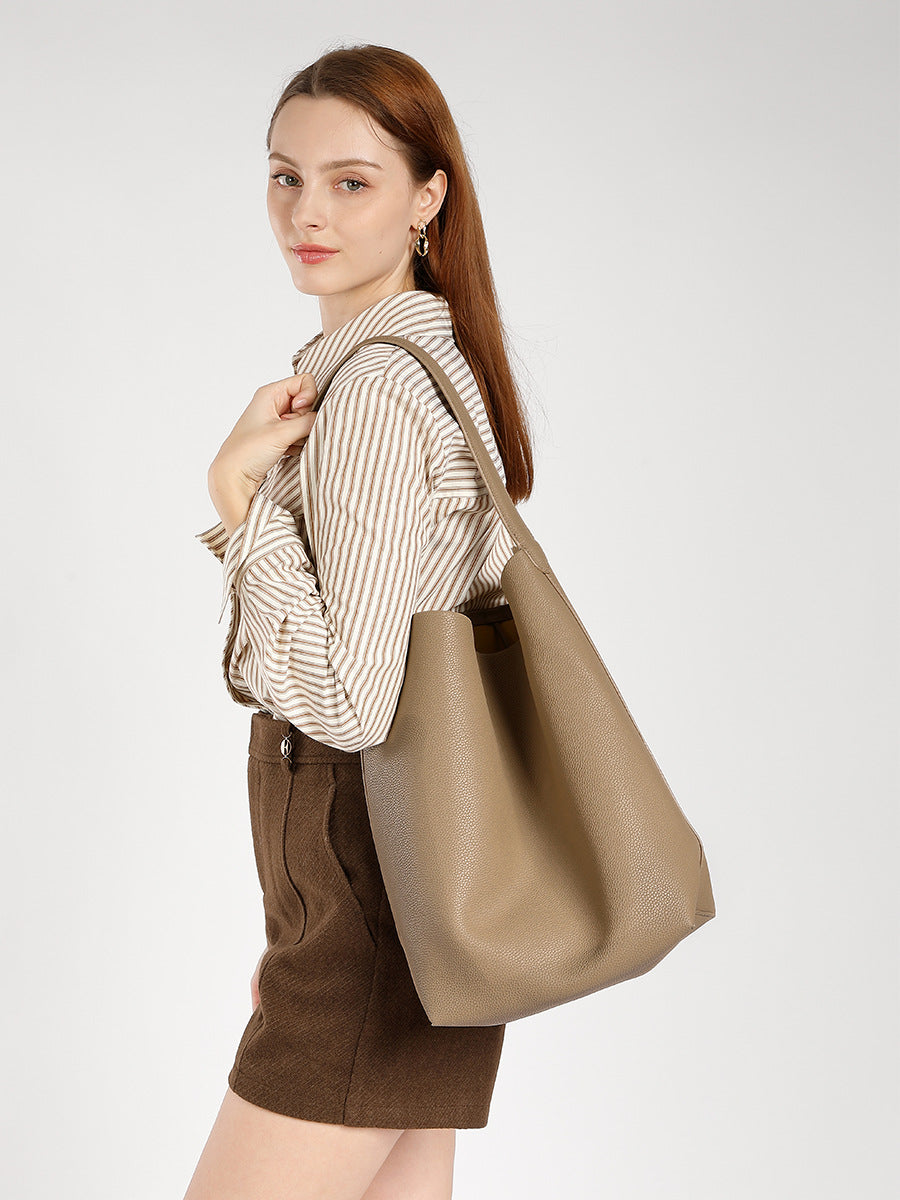Women's Slouchy Bucket Tote for Everyday Use-Prime 4 Class