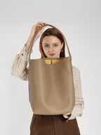 Women's Slouchy Bucket Tote for Everyday Use-Prime 4 Class