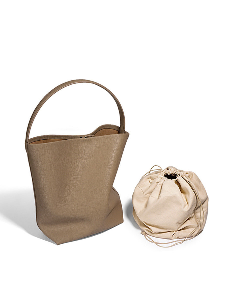Women's Slouchy Bucket Tote for Everyday Use-Prime 4 Class