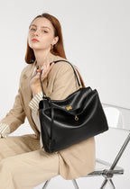 Women's Soft Leather Tote Bag-Prime 4 Class