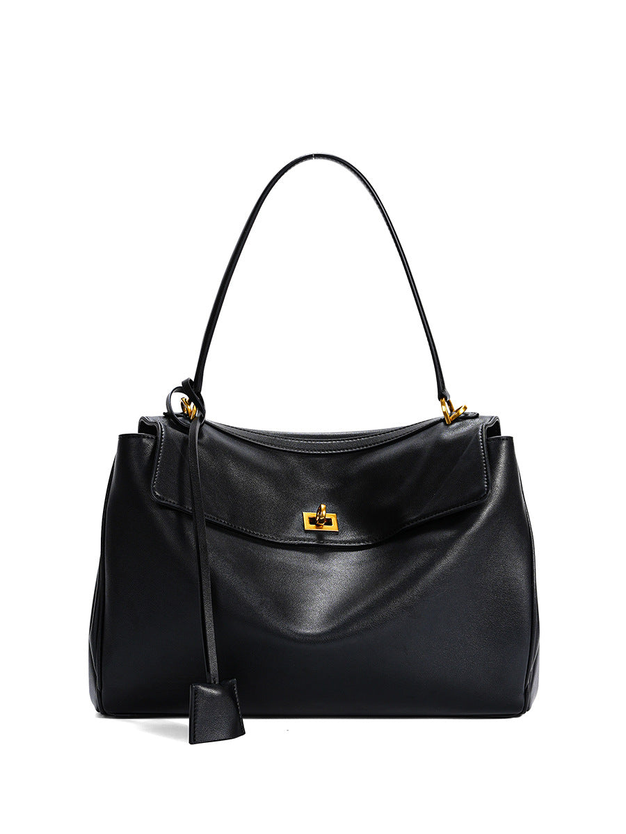 Women's Soft Leather Tote Bag-Prime 4 Class