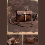 Women's Vintage Genuine Leather Crossbody Handbag-Prime 4 Class