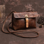 Women's Vintage Genuine Leather Crossbody Handbag-Prime 4 Class